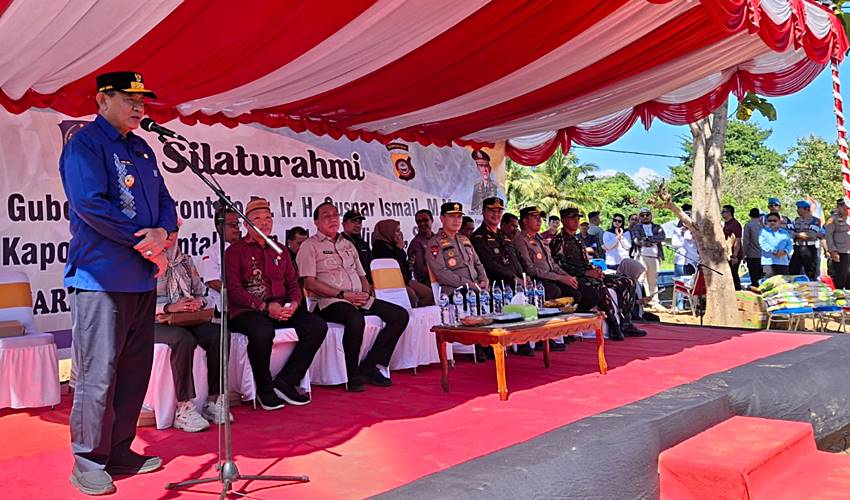 Gubernur Gusnar Harap Kepolisian Turut Awasi Harga Beli Jagung