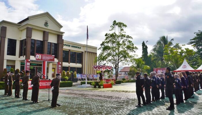 HUT ke-80 Kejaksaan, Kejari Kabgor Siap Kawal Keadilan dan Kepentingan Rakyat