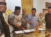 Pemprov dan Pemkab Gorontalo Teken MoU Soal Pinjam Pakai Lapangan Golf Yosonegoro