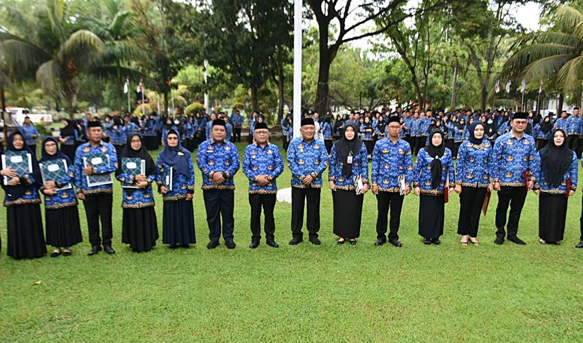 Pimpin Apel KORPRI, Bupati Sofyan Ingatkan Kepatuhan dan Kinerja ASN - Hargo.co.id