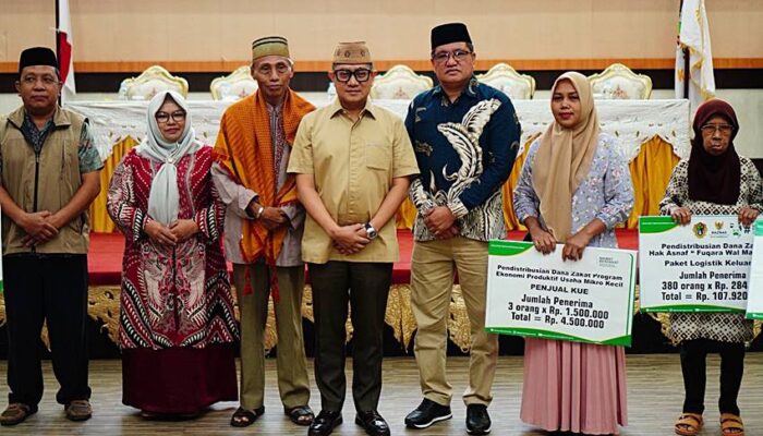 Support Pemkot Gorontalo Tumbuhkan Ekonomi, BAZNAS Gelontorkan Bantuan ke UMK