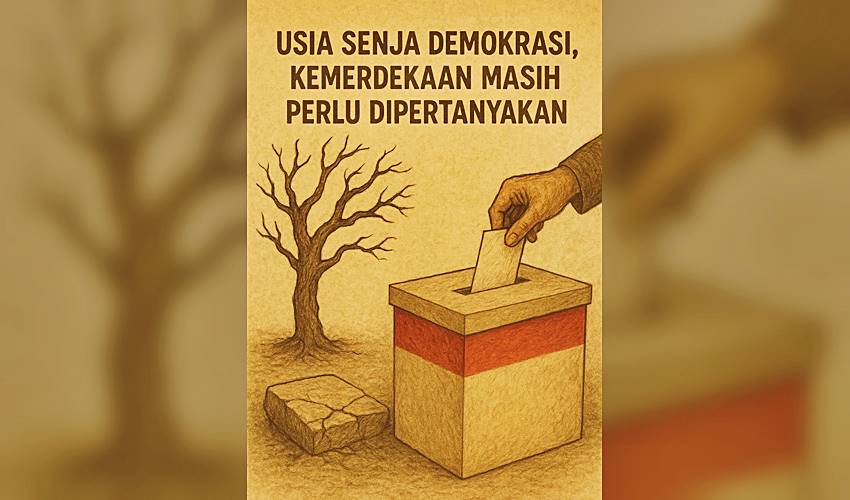 Usia Senja Demokrasi, Kemerdekaan Masih Perlu Dipertanyakan