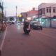 Jalan H.B Jassin yang bakal diberlakukan sistem satu arah. (Foto: Rijalal Khan)