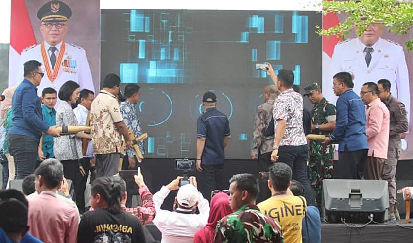 Bupati Sofyan Luncurkan Program ST-12 Go, Hasil Kolaborasi BSG dan OJK