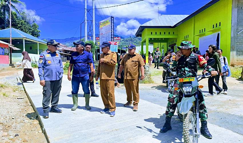 Bupati Sofyan Pastikan Warga Desa Tonala Segera Nikmati Fasilitas Jalan