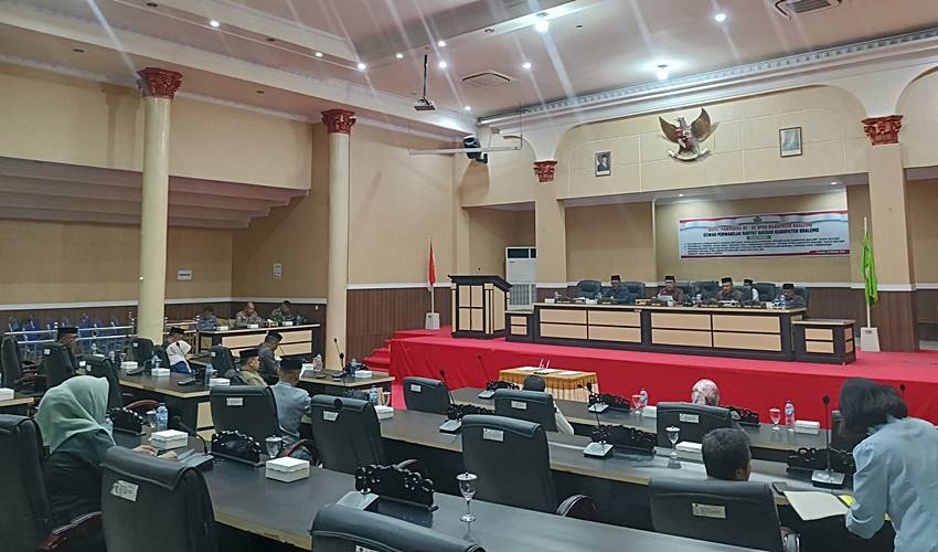 DPRD Boalemo Sahkan Ranperda RTRW jadi Perda