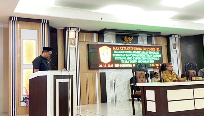 Pendapatan Tak Sesuai Kondisi Riil, Fraksi Nasdem Minta Bupati Gorut Susun Kembali APBD 2026