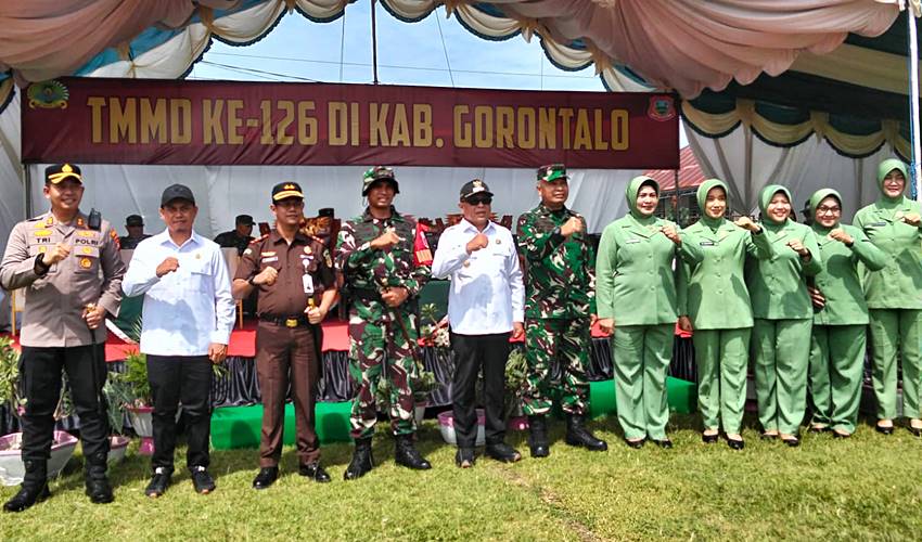 Ketua DPRD Kabgor Apresiasi Program TMMD