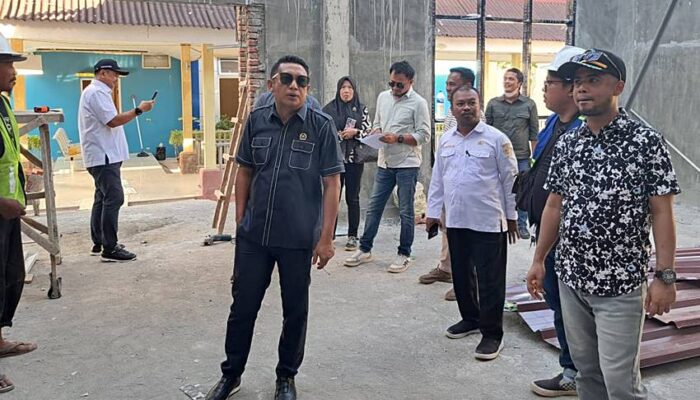 Komisi III Dekab Boalemo Pantau Progres Pekerjaan Proyek Dikes dan PUPR