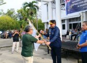 Lepas Atlet POPNAS XVII dan PEPARPENAS XI, Gusnar: Tunjukkan Kemampuan Terbaik