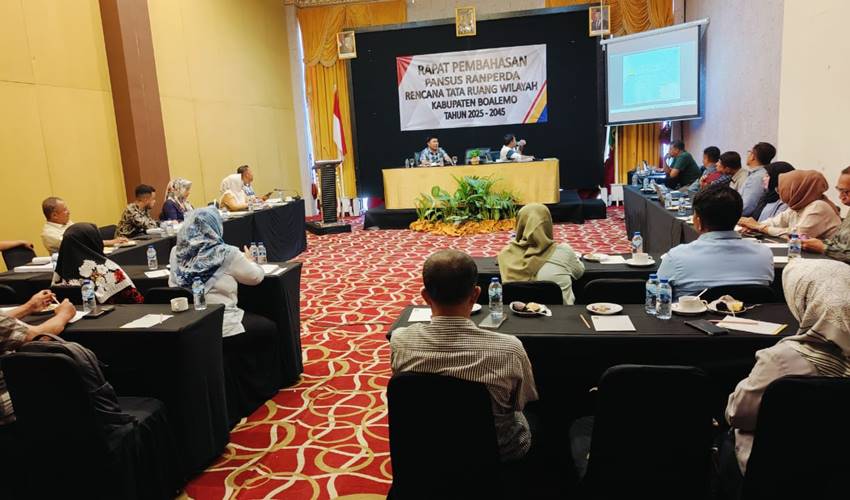 Pembahasan Ranperda RTRW Boalemo Terus Dikebut