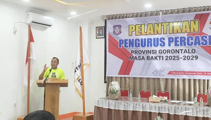 Kadispora Provinsi Hadiri Pelantikan Pengurus PERCASI Masa Bakti 2025-2029