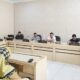 Para anggota Komisi III DPRD Boalemo tengah melaksanakan RDP dengan Dinas Pendidikan yang hanya dihadiri Bagian Keuangan.
