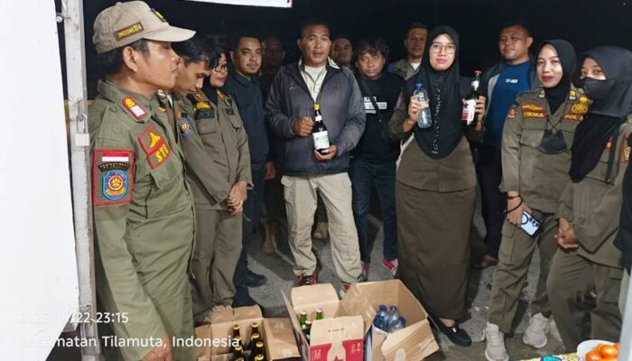 Satpol PP Provinsi dan Boalemo Gelar Operasi Yustisi di Tiga Kecamatan