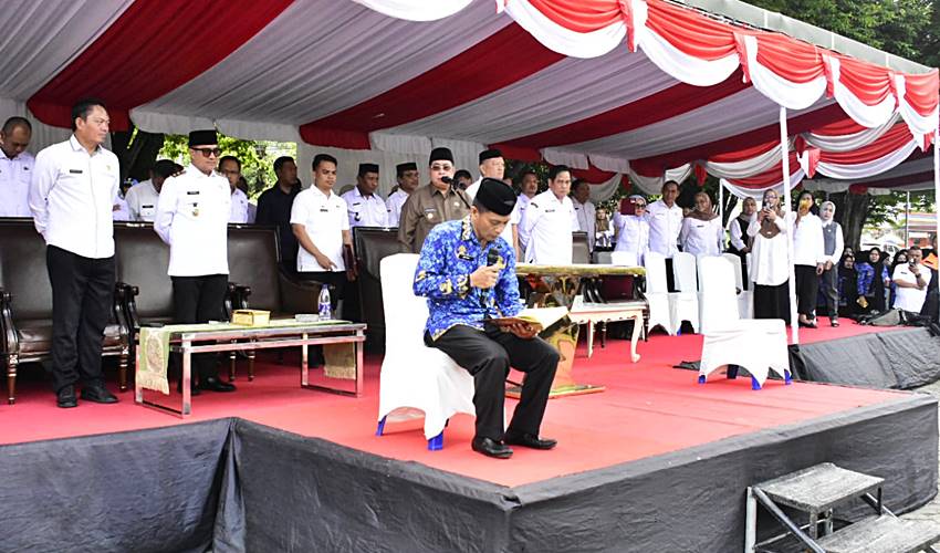 Sebelum Dilantik, Adhan Uji PPPK Baca Al-Qur'an