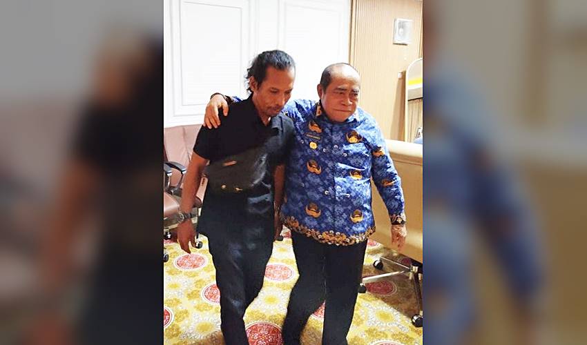 Temui Adhan di Kantor Wali Kota, Roni Sidiki Minta Maaf