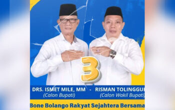 Flyer IRIS saat Pilkada Bone Bolango.