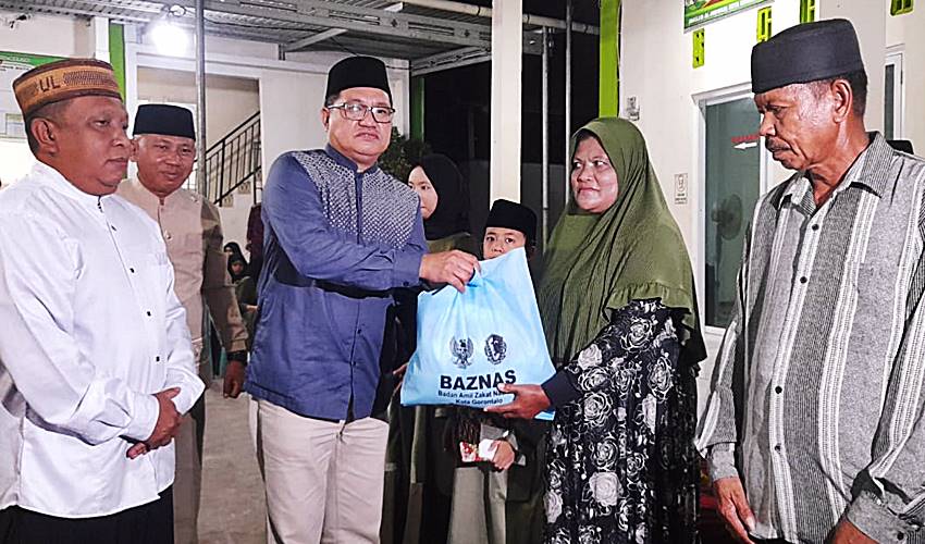 56 Santri Tilawah dan Tahfiz Binaan BAZNAS Kota Gorontalo Diwisuda