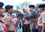 Gubernur Gusnar Tutup Pelaksanaan Peran Saka Nasional 2025
