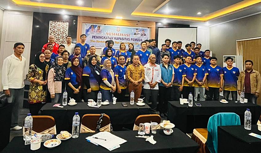 Kadispora Gorontalo Tutup Kegiatan Sosialisasi Peningkatan Kapasitas Pemuda