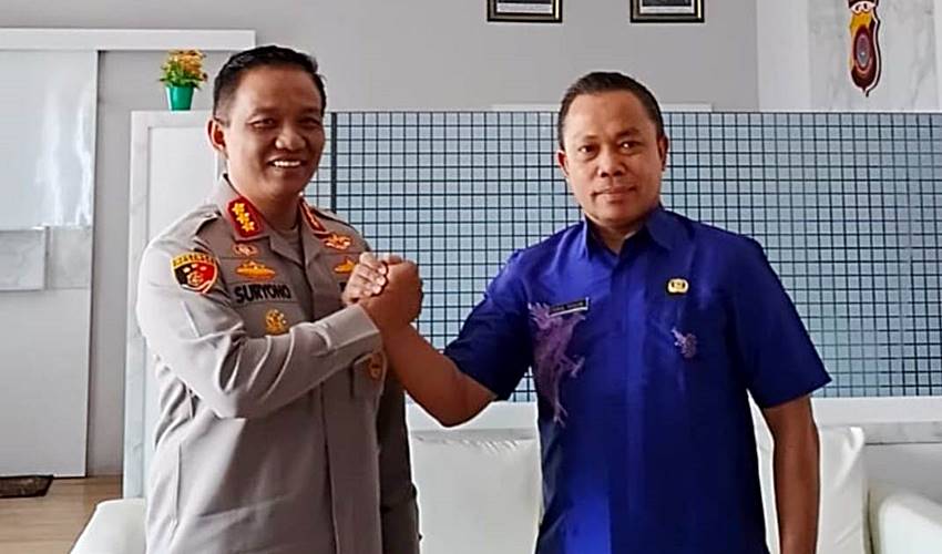 Kapolresta Gorontalo Kota Dukung GHM 2025, Danial_ Energi Positif Bagi Panitia