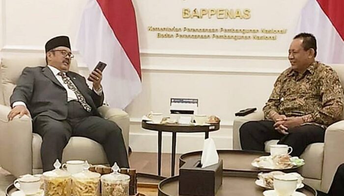 Ketemu Kepala Bappenas, Gubernur Paparkan Progres Gorontalo Sebagai Embarkasi Haji
