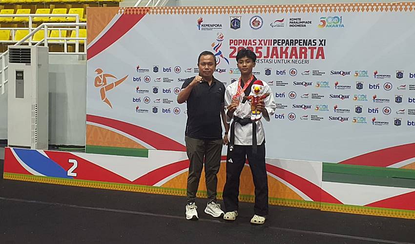 Kontingen Gorontalo Raih Medali Perdana di POPNAS XVII dan PEPARPENAS XI