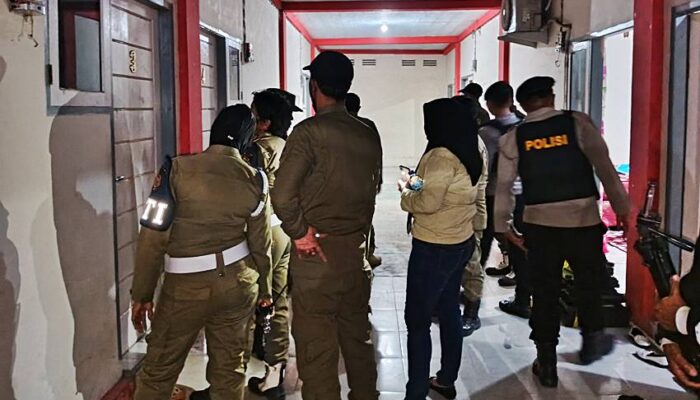 Lagi, Satpol PP Kota Gorontalo Gelar Razia, Lima Pasang Non Muhrim Diamankan