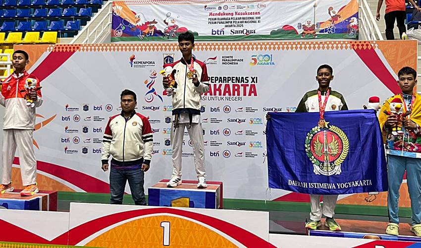 POPNAS XVII dan PEPARPENAS XI, Cabang Karate Tambah Raihan Medali Kontingen Gorontalo