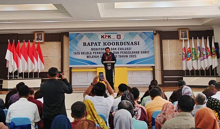Pemprov Gorontalo Fokus Benahi Data dan Pengawasan Sawit