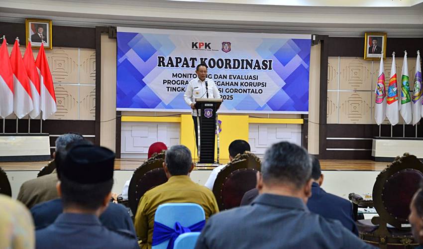 Pemprov Optimalkan Langkah Penguatan Sistem Pencegahan Korupsi