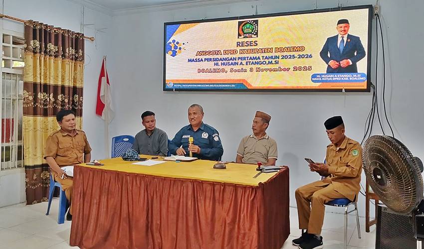 Serap Aspirasi Warga, Husain Etango Janji Kawal Usulan Pembangunan Desa Pontolo