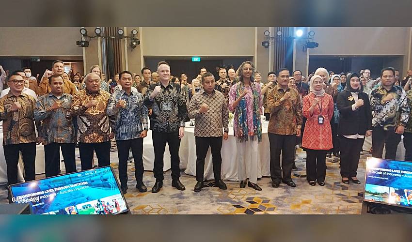Wabup Tonny Hadiri Forum Inovasi Sanitasi Indonesia-Australia di Jakarta