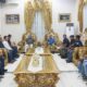Suasana pertemuan antara Gubenur Gorontalo, Gusnar Ismail dengan aliansi sopir Provinsi Gorontalo, Rabu (5/11/2025).