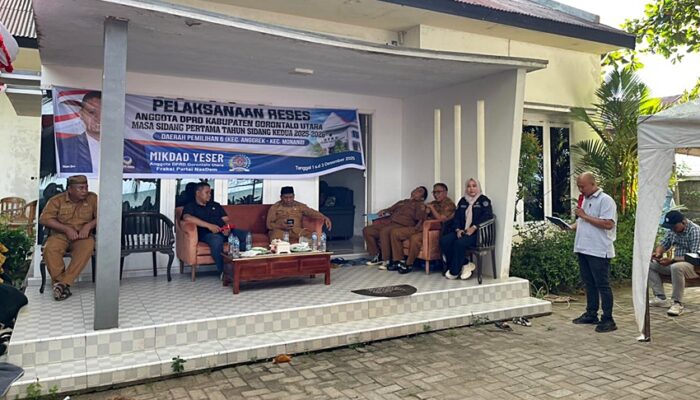Warga Kecamatan Monano Usul Pembangunan Jalan dan Pengembangan Wisata ke Aleg Gorut