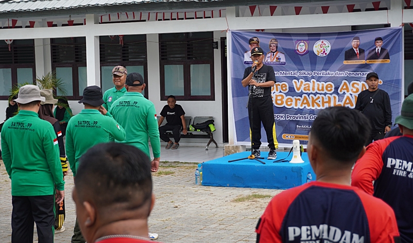 128 Anggota Satpol PP Provinsi Jalani Orientasi