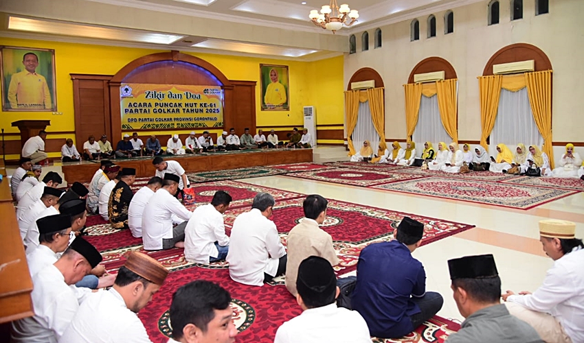 Gelar Doa dan Zikir di Kantor DPD I, Idah Syahidah Merawat Tradisi Perayaan HUT Golkar