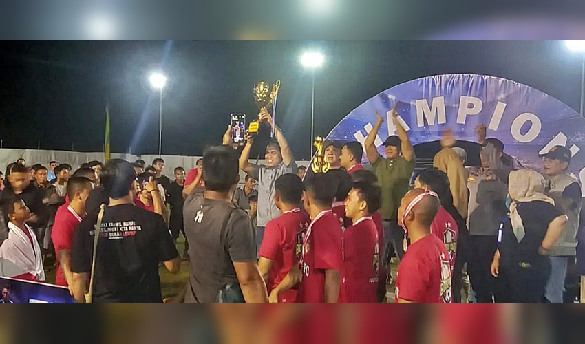 Ketua DPRD Kabgor Apresiasi Penyelenggaraan Turnamen Timuato Cup