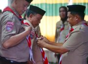Ketua Komisi l DPRD Kabgor Dikukuhkan jadi Pinsaka Pariwisata