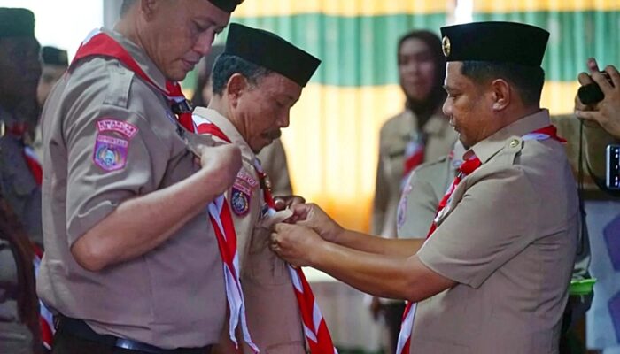 Ketua Komisi l DPRD Kabgor Dikukuhkan jadi Pinsaka Pariwisata