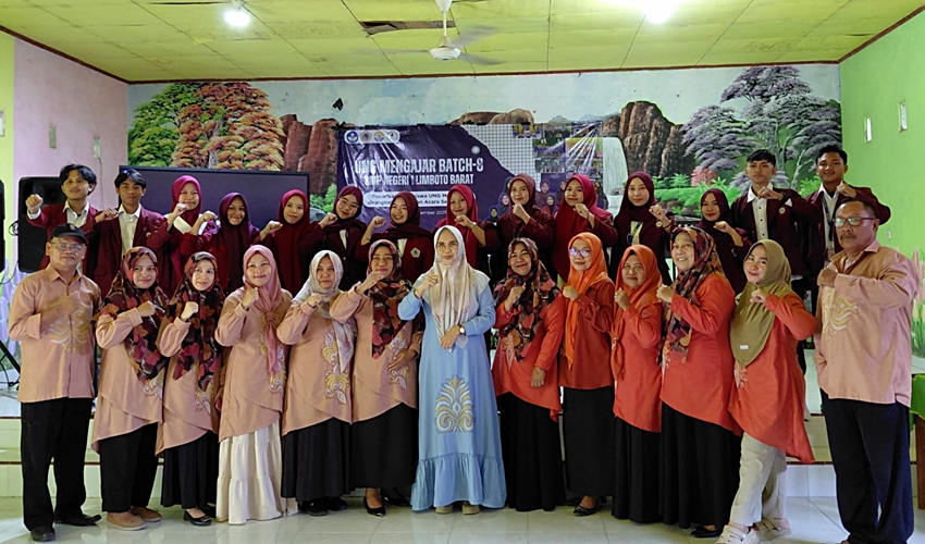 Masa Pengabdian Berakhir, 14 Mahasiswa Program UNG Mengajar Batch 8 Resmi Ditarik