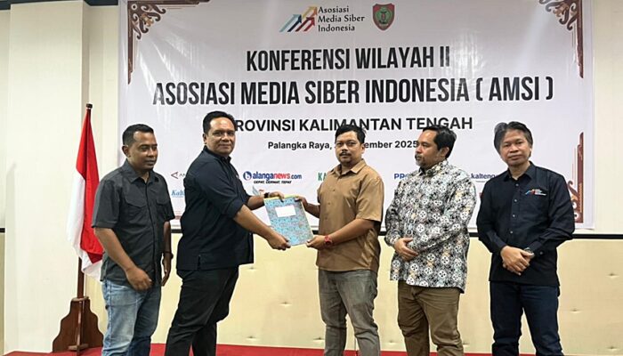 Menang Aklamasi, Sunrise Sinulingga Nakhodai AMSI Kalteng Periode 2025-2028