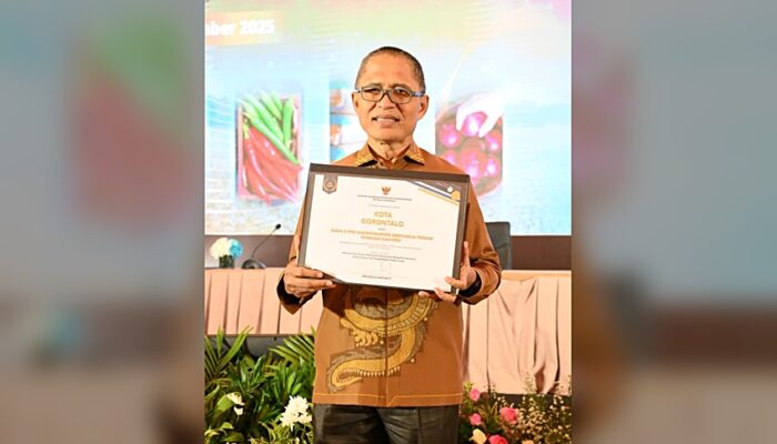 Pengendalian Inflasi, Pemkot Gorontalo Terbaik ke II di Kawasan Sulawesi