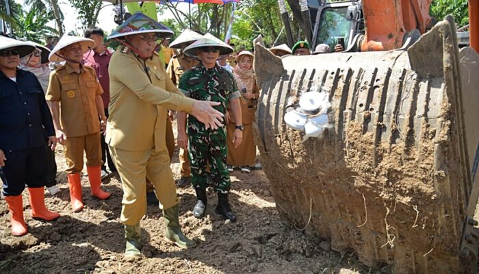 Program Ketahanan Pangan: 5.642 Hektar Lahan di Pohuwato Disulap jadi Sawah Baru