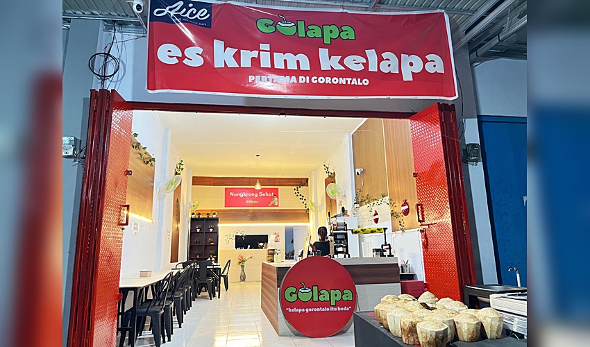 Terinspirasi Street Food Thailand, Stein Anthony Rintis Usaha Kuliner Berbasis Kelapa di Gorontalo