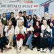 Tingkatkan Ilmu Tentang Jurnalis, 22 Mahasiswa FSB UNG Pra Magang di Gorontalo Post
