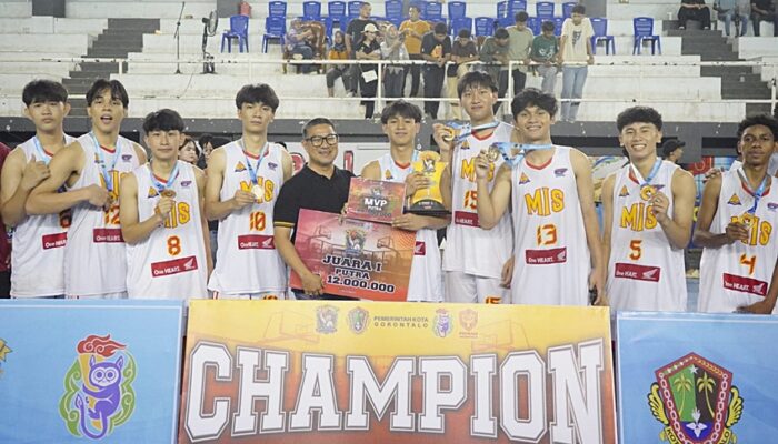 Turnamen Basket Wali Kota Cup Antar Pelajar: SMA 3 Gorontalo Meraih Juara di Dua Kategori