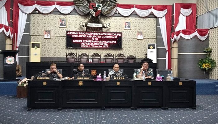 Perkuat Sinergitas, DPRD Kabgor Audiensi dengan KPK