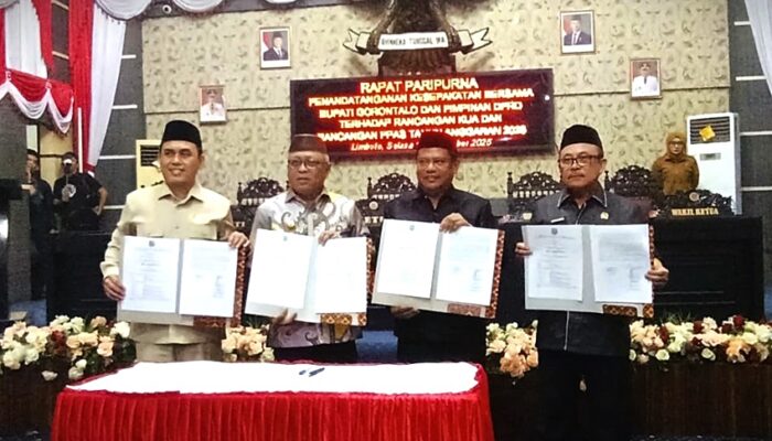 Pemkab dan DPRD Kabgor Sepakati KUA-PPAS 2026