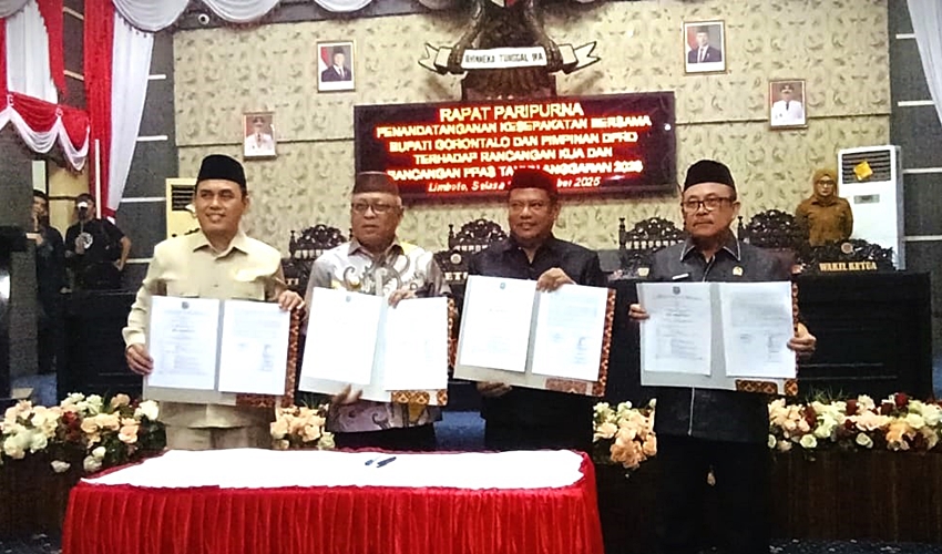 Pemkab dan DPRD Kabgor Sepakati KUA-PPAS 2026